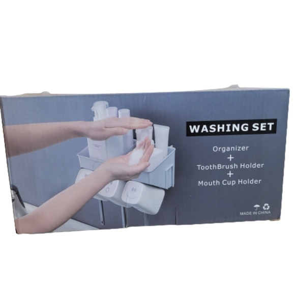 Wall Mounted Shower Caddy Bathroom Organizer NEW in Box - Picture 5 of 10